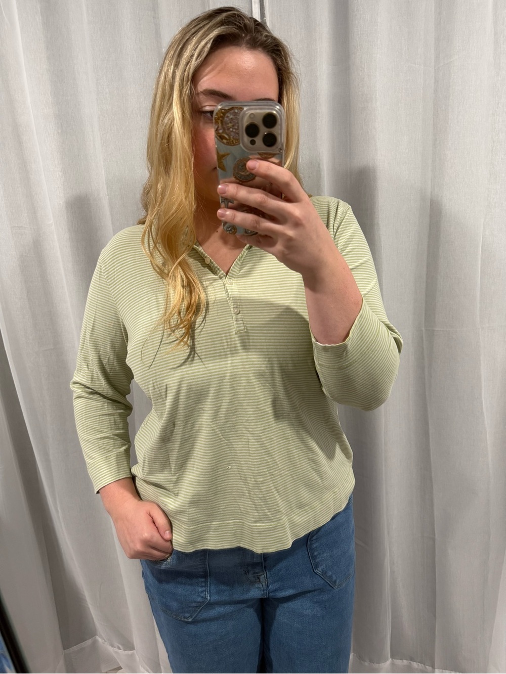 striped top